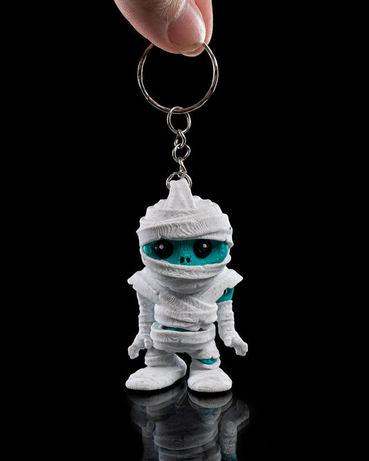 Mummy Wrapped Keychain